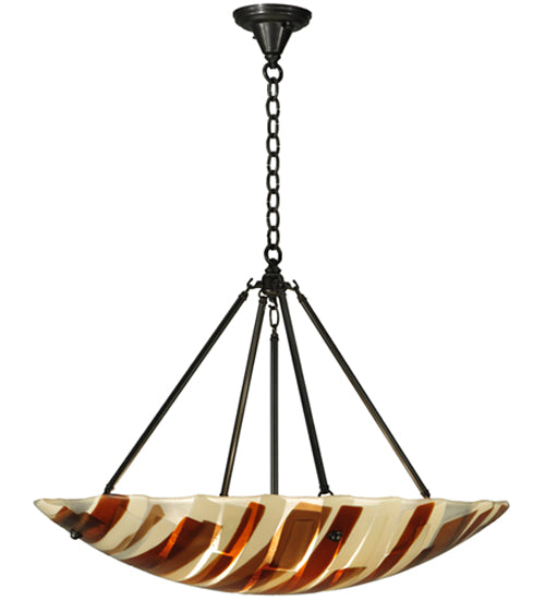 Meyda Tiffany Metro Fusion 133229 Pendant Light - Craftsman Brown