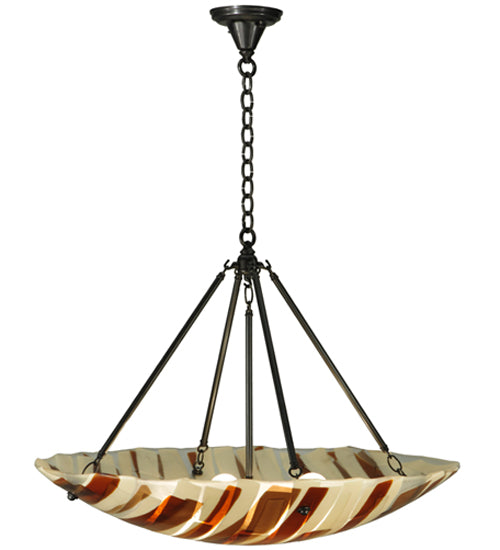 Meyda Tiffany Metro Fusion 133229 Pendant Light - Craftsman Brown