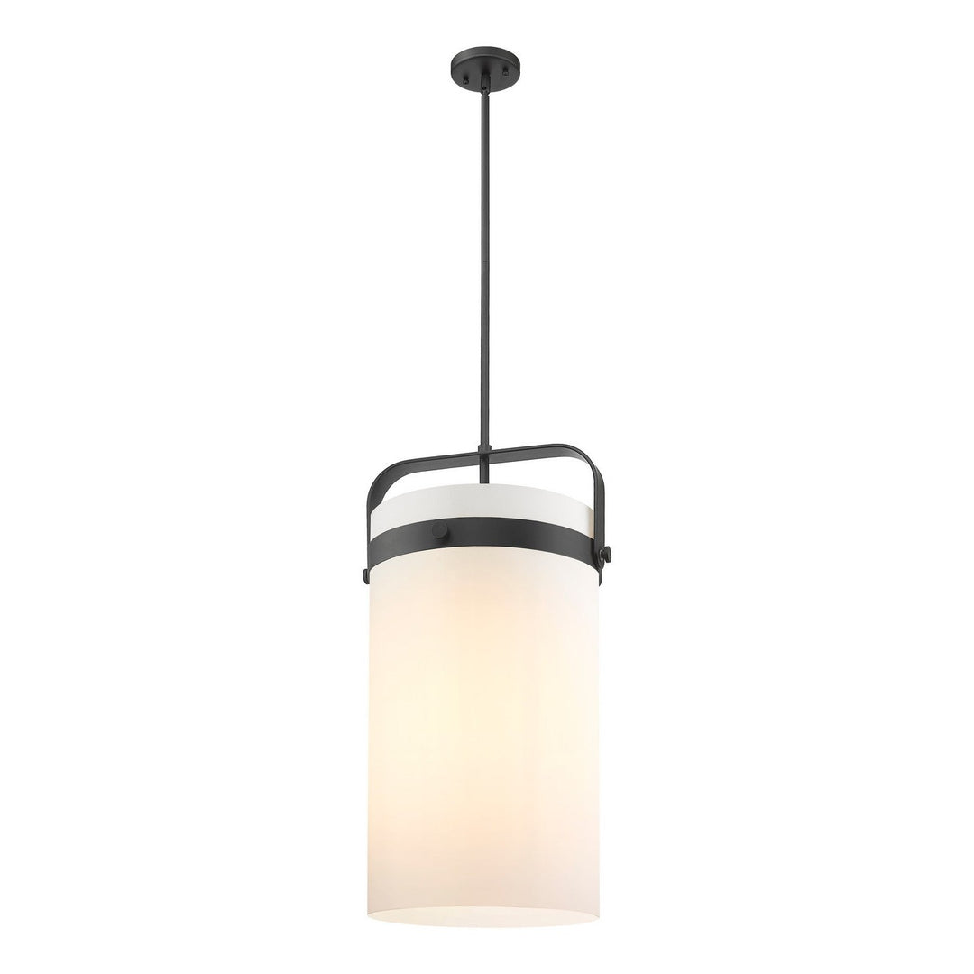 Innovations Downtown Urban 413-4SL-BK-G413-4S-12WH Pendant Light - Matte Black