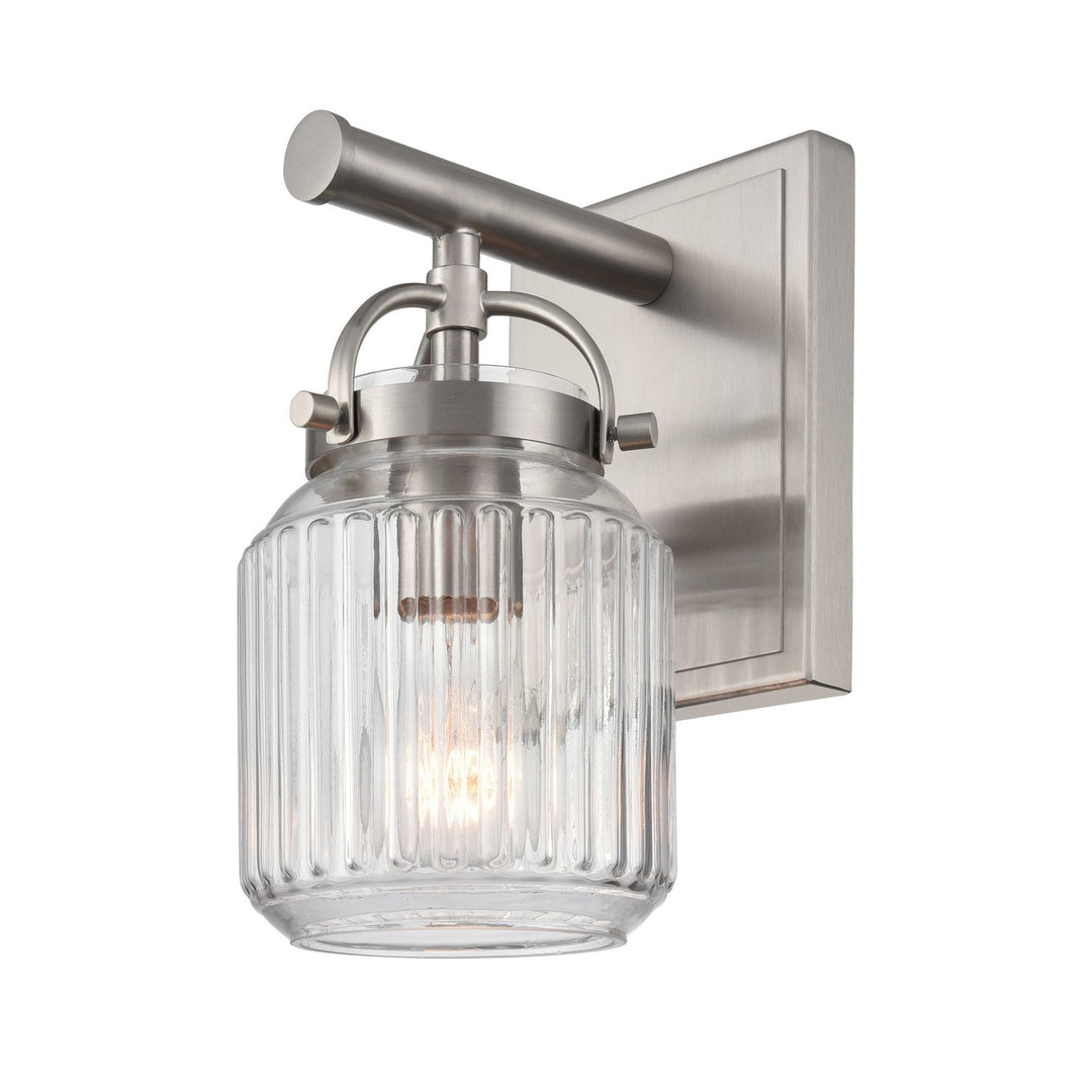 Innovations Latreille 416-1W-SN-G416-8CL Wall Light - Satin Nickel