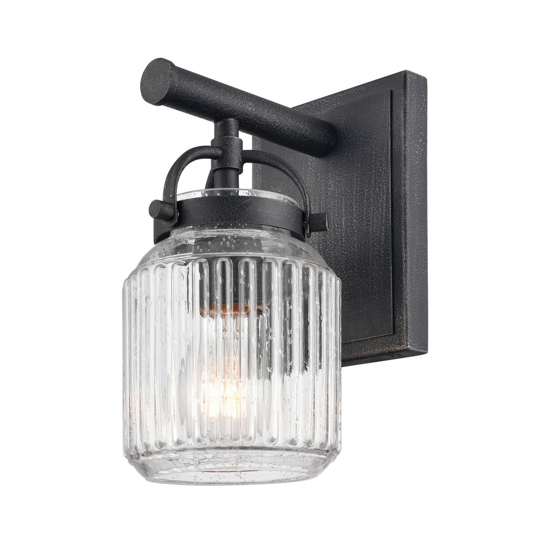 Innovations Latreille 416-1W-WZ-G416-8SDY Wall Light - Weathered Zinc