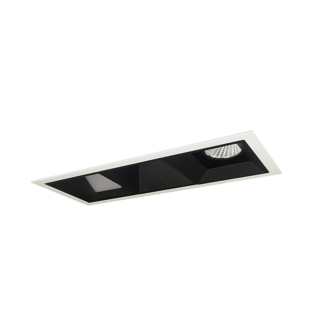 Nora Lighting NMIOT-13-MPW-FWW-50X-10-B Modern  Recessed Light Black