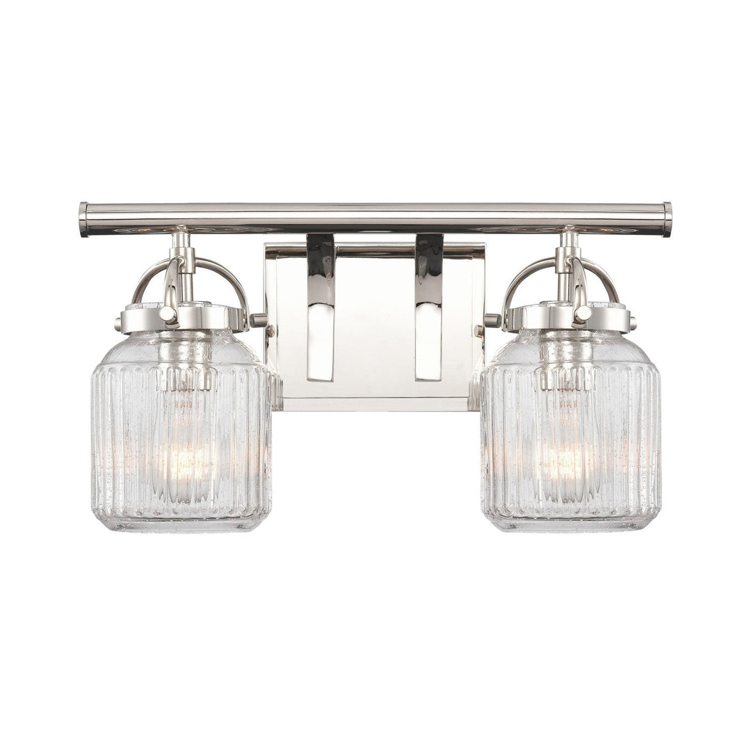 Innovations Latreille 416-2W-PN-G416-8SDY Bath Vanity Light 16 in. wide - Polished Nickel