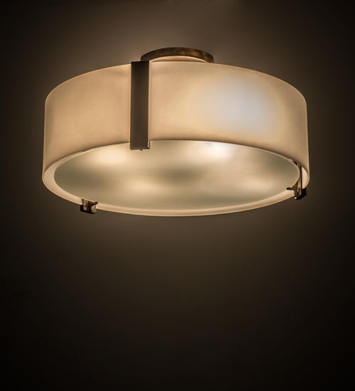 Meyda Tiffany Cilindro 133256 Ceiling Light - Antique Copper