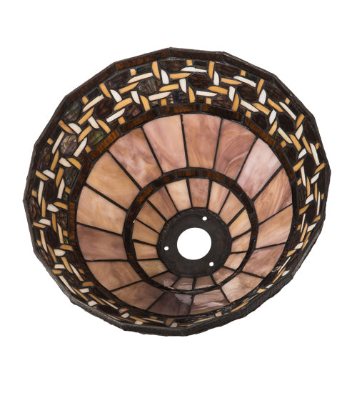 Meyda Tiffany Lighting 133262 Ilona Shade Lamp Shade Bronze / Dark