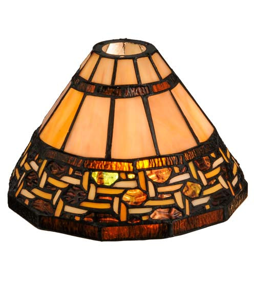 Meyda Tiffany Lighting 133264 Ilona Shade Lamp Shade Bronze / Dark