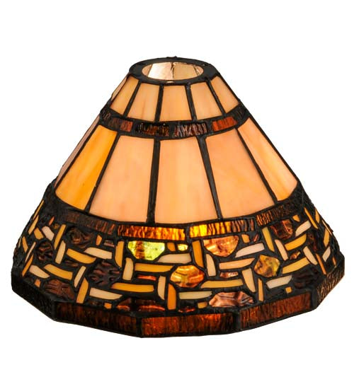 Meyda Tiffany Lighting 133264 Ilona Shade Lamp Shade Bronze / Dark
