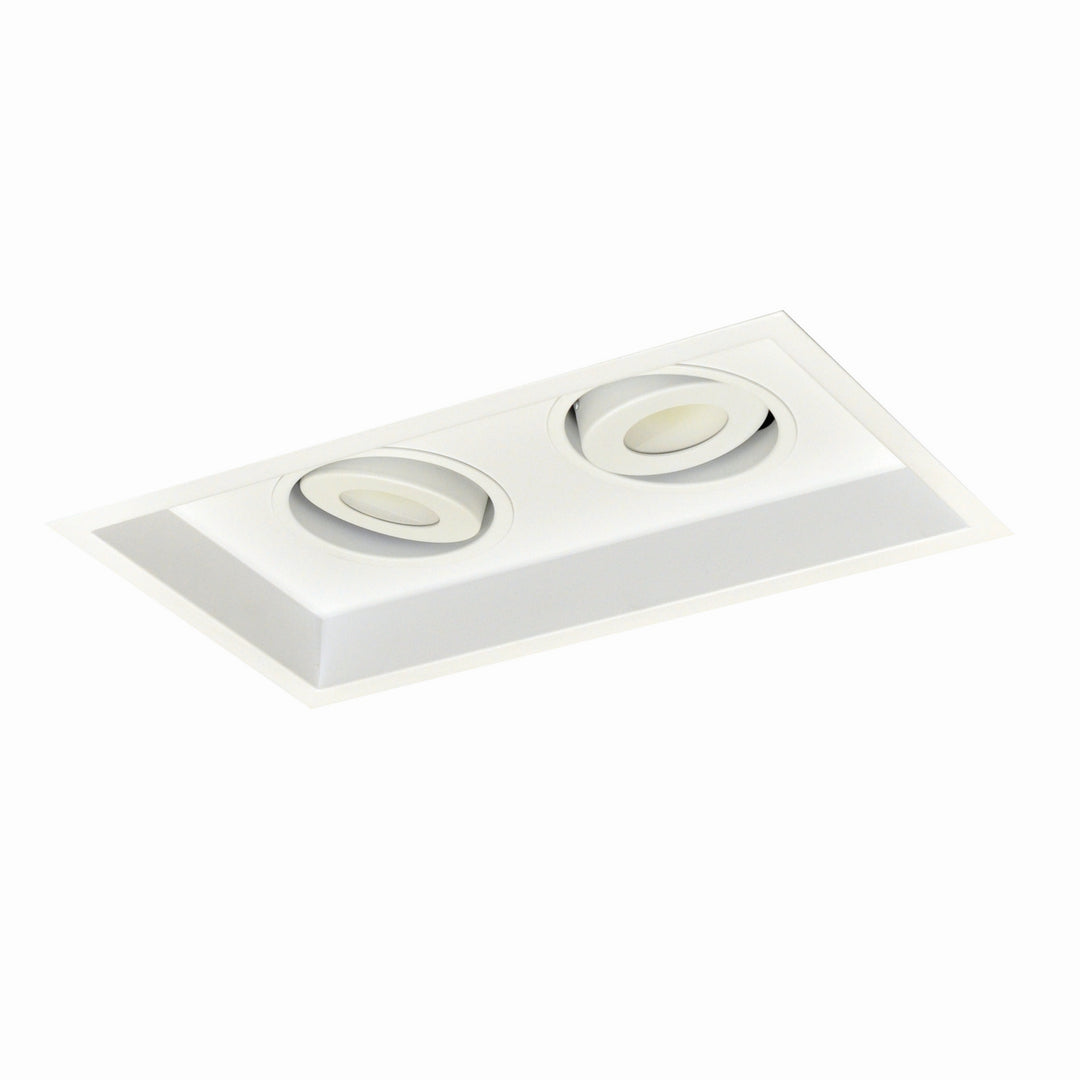 Nora Lighting NMRT2-12L0930FWW Modern  Recessed Light White