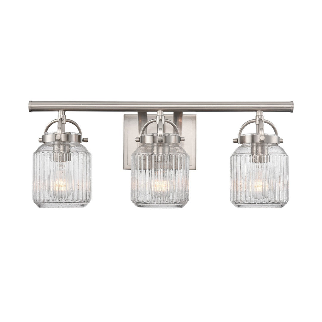 Innovations Latreille 416-3W-SN-G416-8SDY Bath Vanity Light 22 in. wide - Satin Nickel