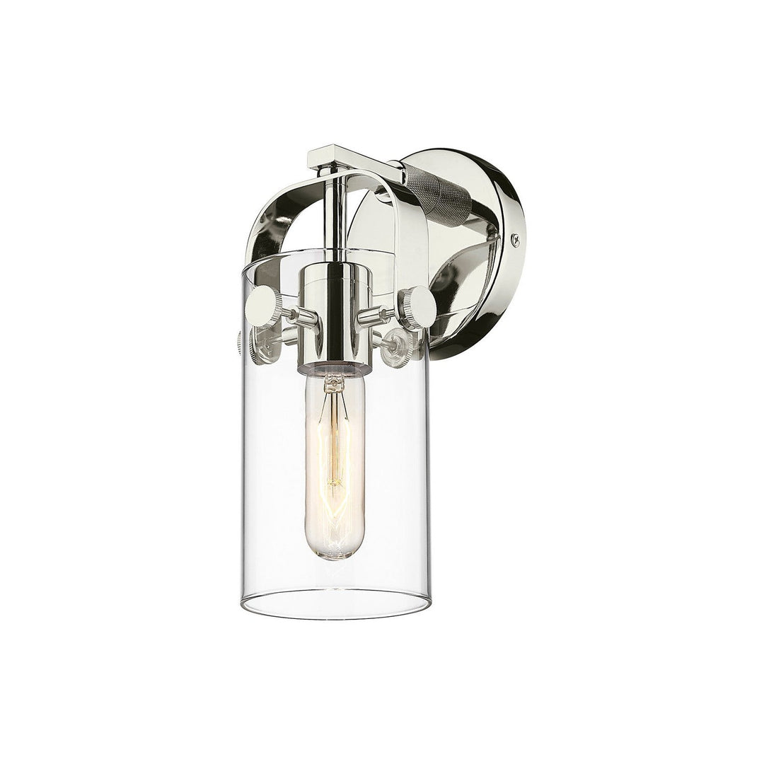 Innovations Downtown Urban 423-1W-PN-G423-7CL Wall Sconce Light - Polished Nickel