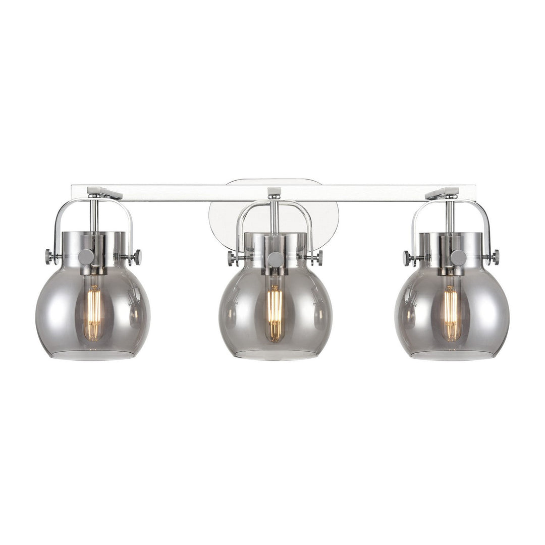 Innovations Downtown Urban 423-3W-PC-G410-6SM Bath Vanity Light 27 in. wide - Polished Chrome