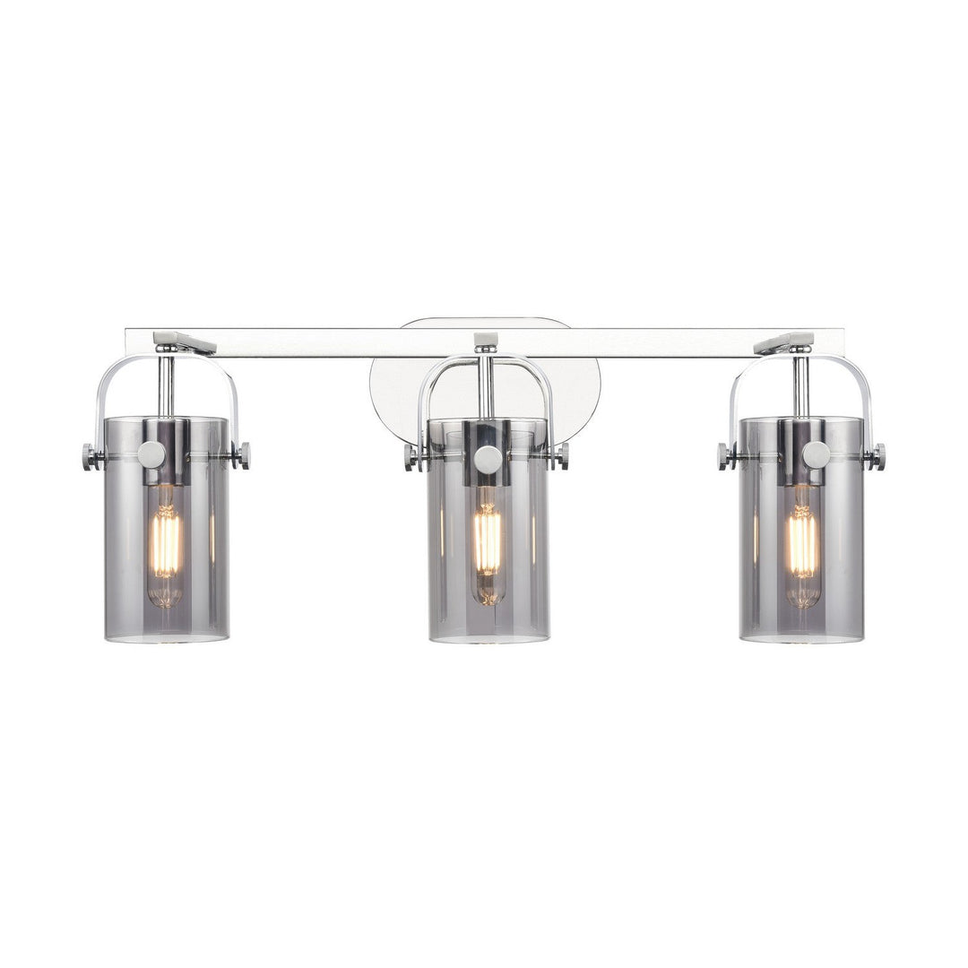 Innovations Downtown Urban 423-3W-PC-G423-7SM Bath Vanity Light 25 in. wide - Polished Chrome