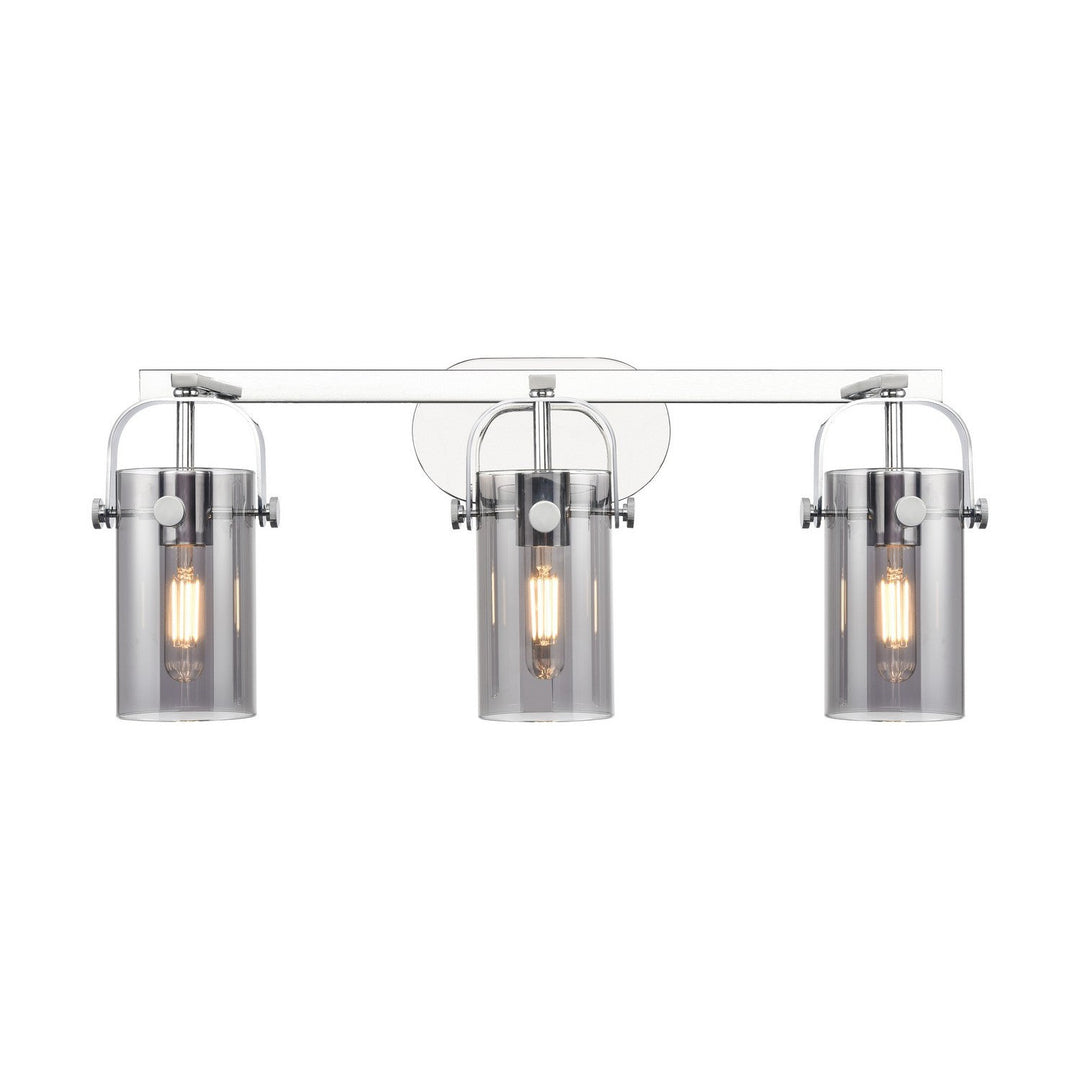 Innovations Downtown Urban 423-3W-PN-G423-7SM Bath Vanity Light 25 in. wide - Polished Nickel