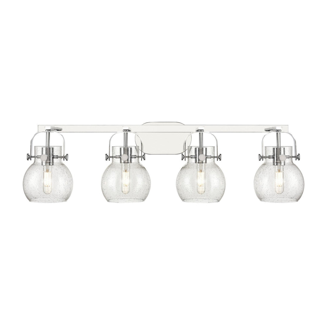 Innovations Downtown Urban 423-4W-PC-G410-6SDY Bath Vanity Light 37 in. wide - Polished Chrome