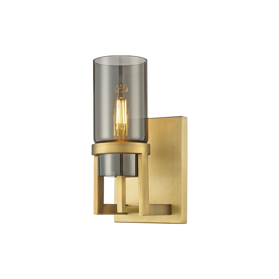Innovations Downtown Urban 426-1W-BB-G426-8SM Wall Sconce Light - Brushed Brass