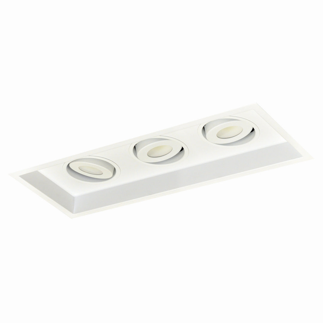 Nora Lighting NMRT2-13L0940MWW Modern  Recessed Light White