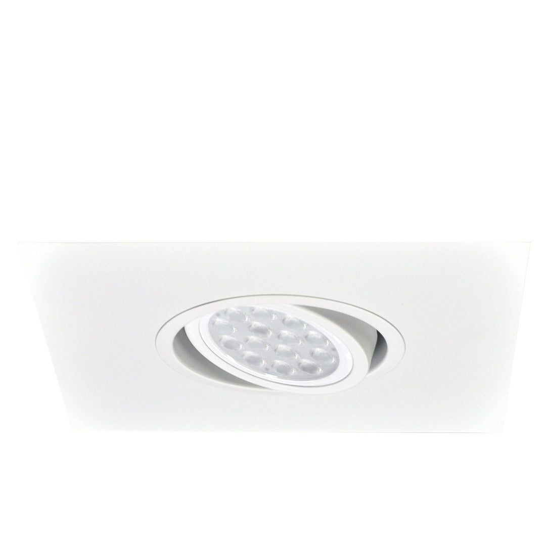 Nora Lighting NMRT2-1F1L1530FWW Modern  Recessed Light White
