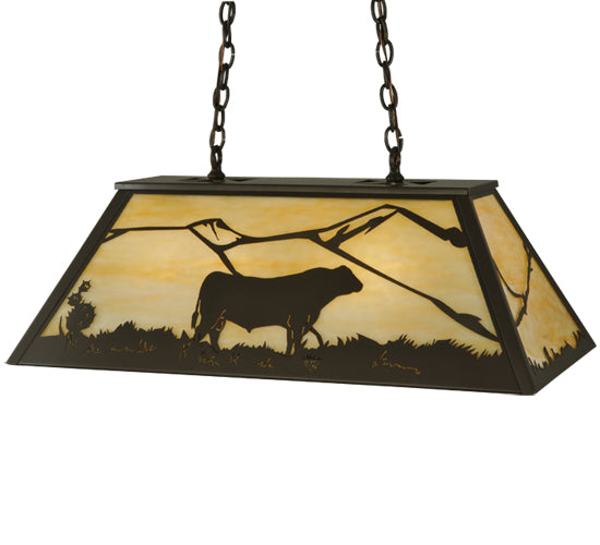Meyda Tiffany Steer 133345 Pendant Light - Timeless Bronze
