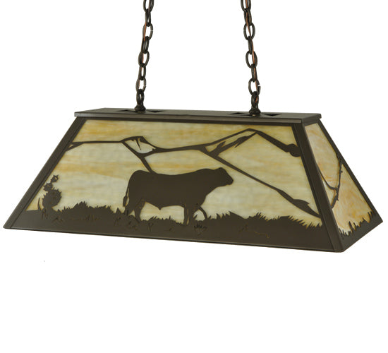 Meyda Tiffany Steer 133345 Pendant Light - Timeless Bronze