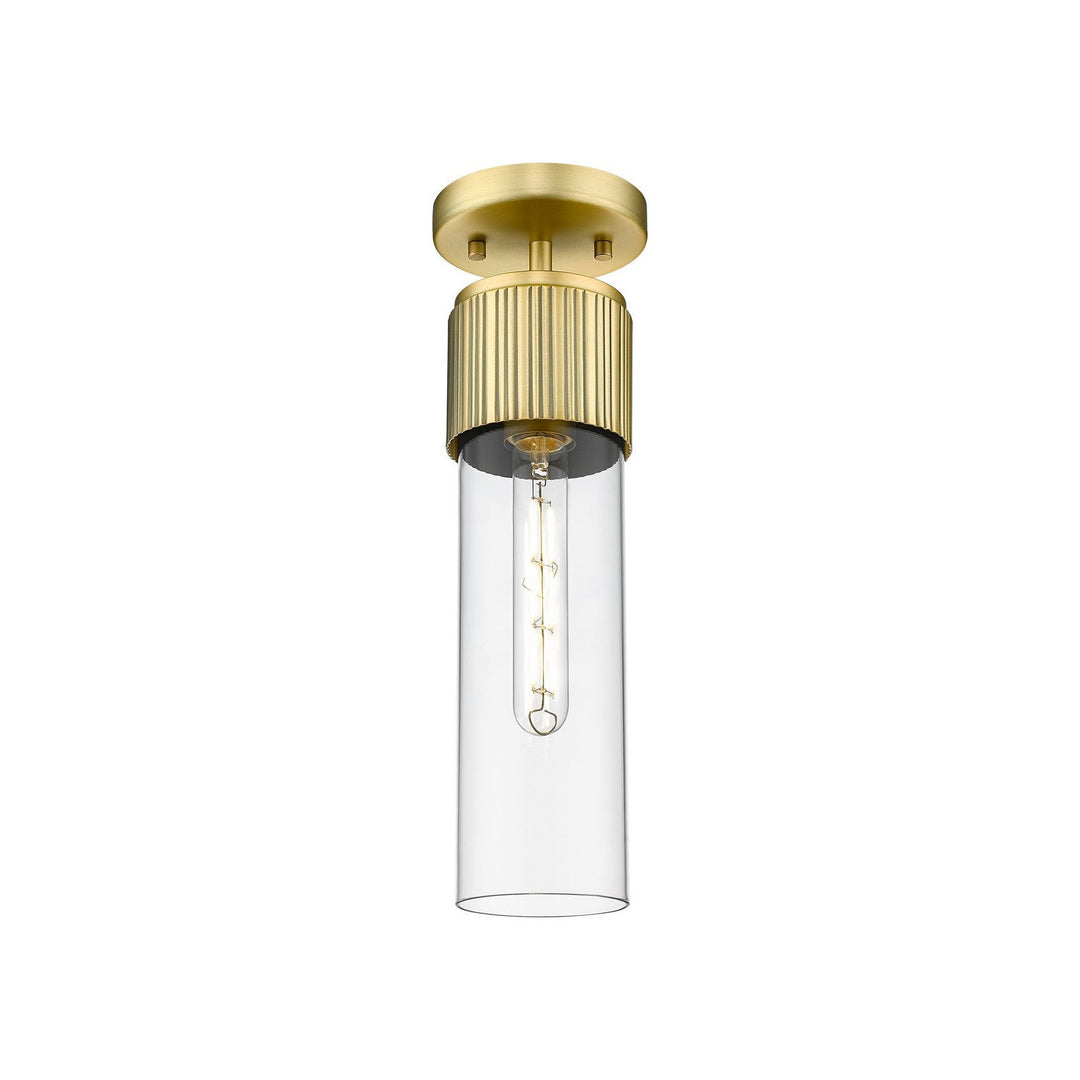 Innovations Downtown Urban 428-1F-BB-G428-12CL Ceiling Light - Brushed Brass
