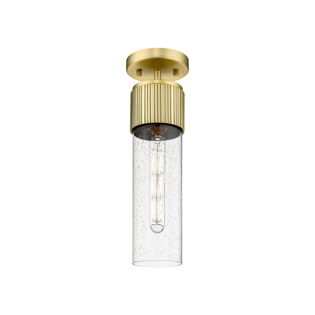 Innovations Downtown Urban 428-1F-BB-G428-12SDY Ceiling Light - Brushed Brass