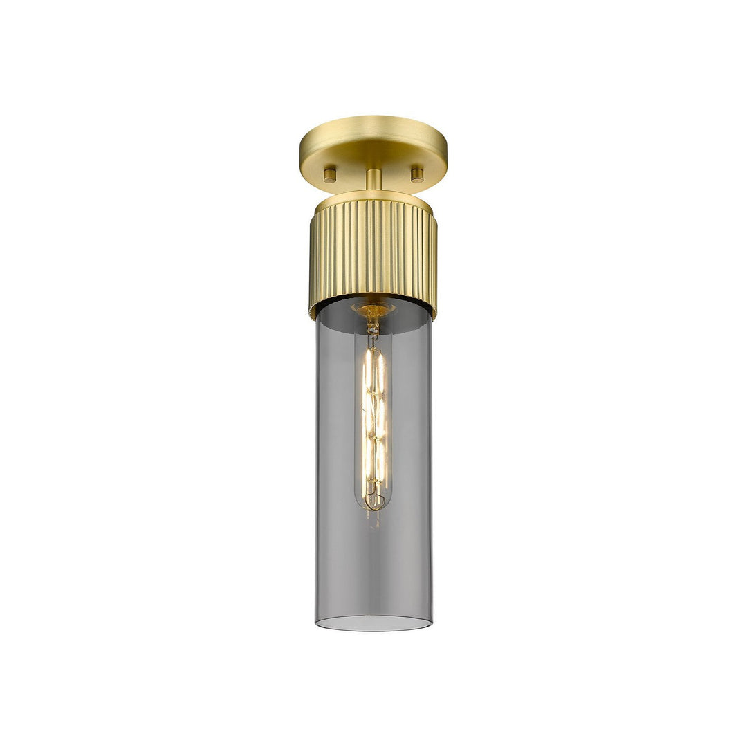 Innovations Downtown Urban 428-1F-BB-G428-12SM Ceiling Light - Brushed Brass