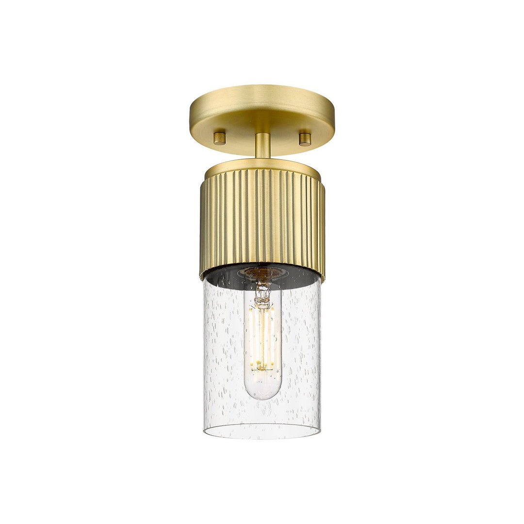 Innovations Downtown Urban 428-1F-BB-G428-7SDY Ceiling Light - Brushed Brass