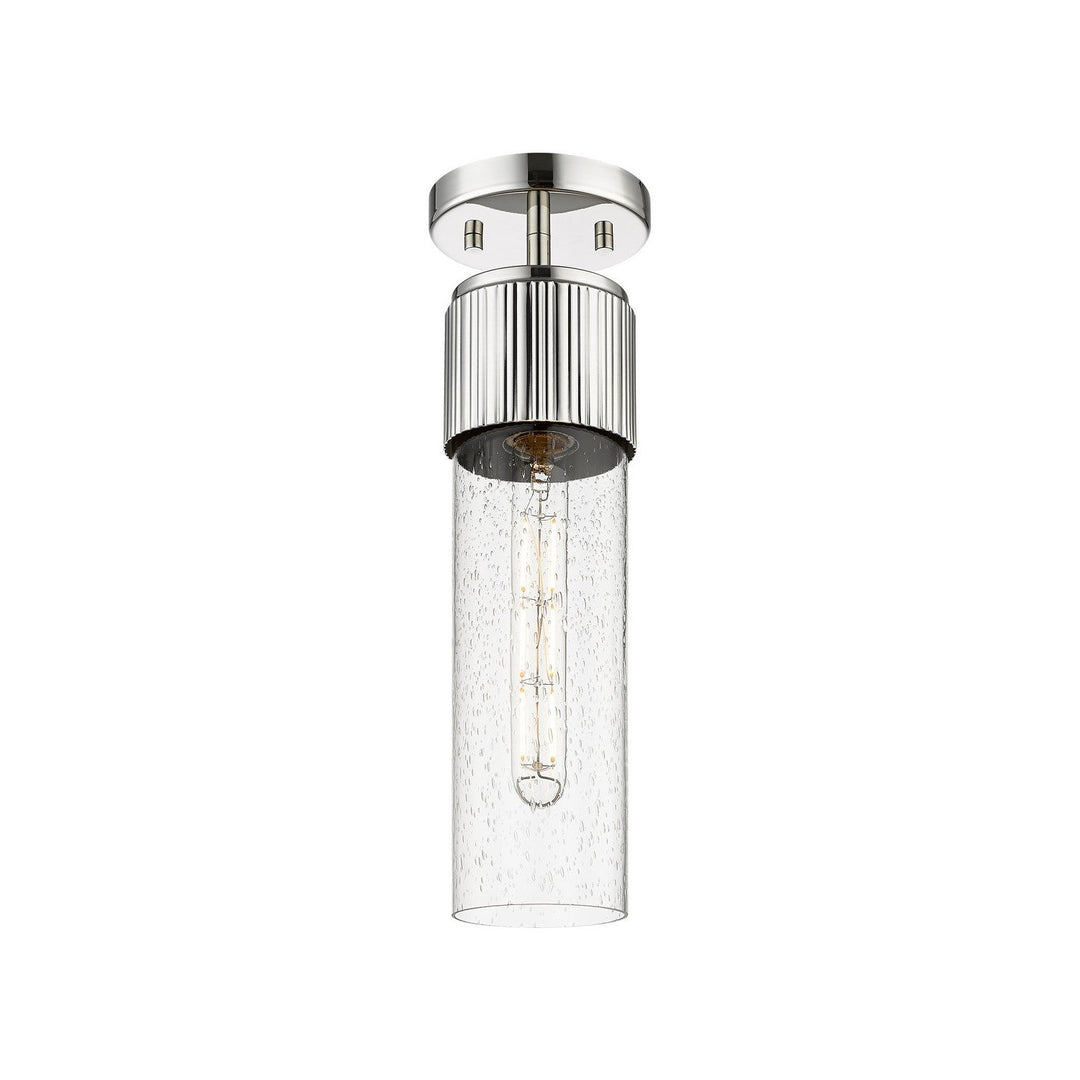 Innovations Downtown Urban 428-1F-PN-G428-12SDY Ceiling Light - Polished Nickel