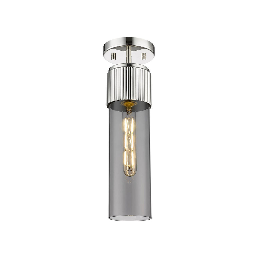 Innovations Downtown Urban 428-1F-PN-G428-12SM Ceiling Light - Polished Nickel