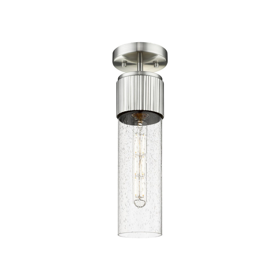Innovations Downtown Urban 428-1F-SN-G428-12SDY Ceiling Light - Satin Nickel