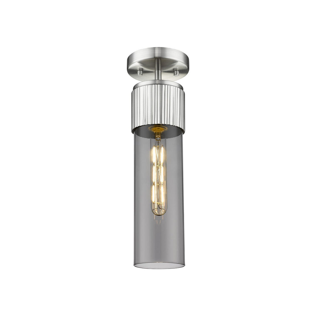 Innovations Downtown Urban 428-1F-SN-G428-12SM Ceiling Light - Satin Nickel