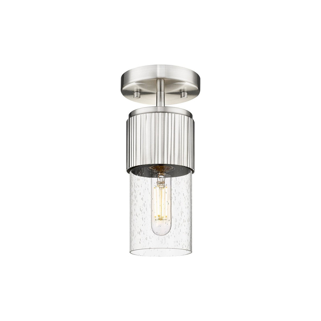 Innovations Downtown Urban 428-1F-SN-G428-7SDY Ceiling Light - Satin Nickel