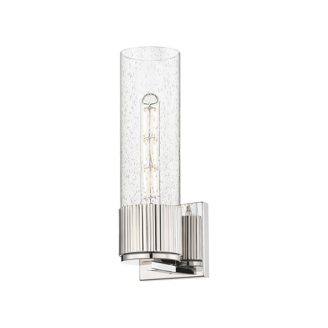 Innovations Downtown Urban 428-1W-PN-G428-12SDY Wall Sconce Light - Polished Nickel