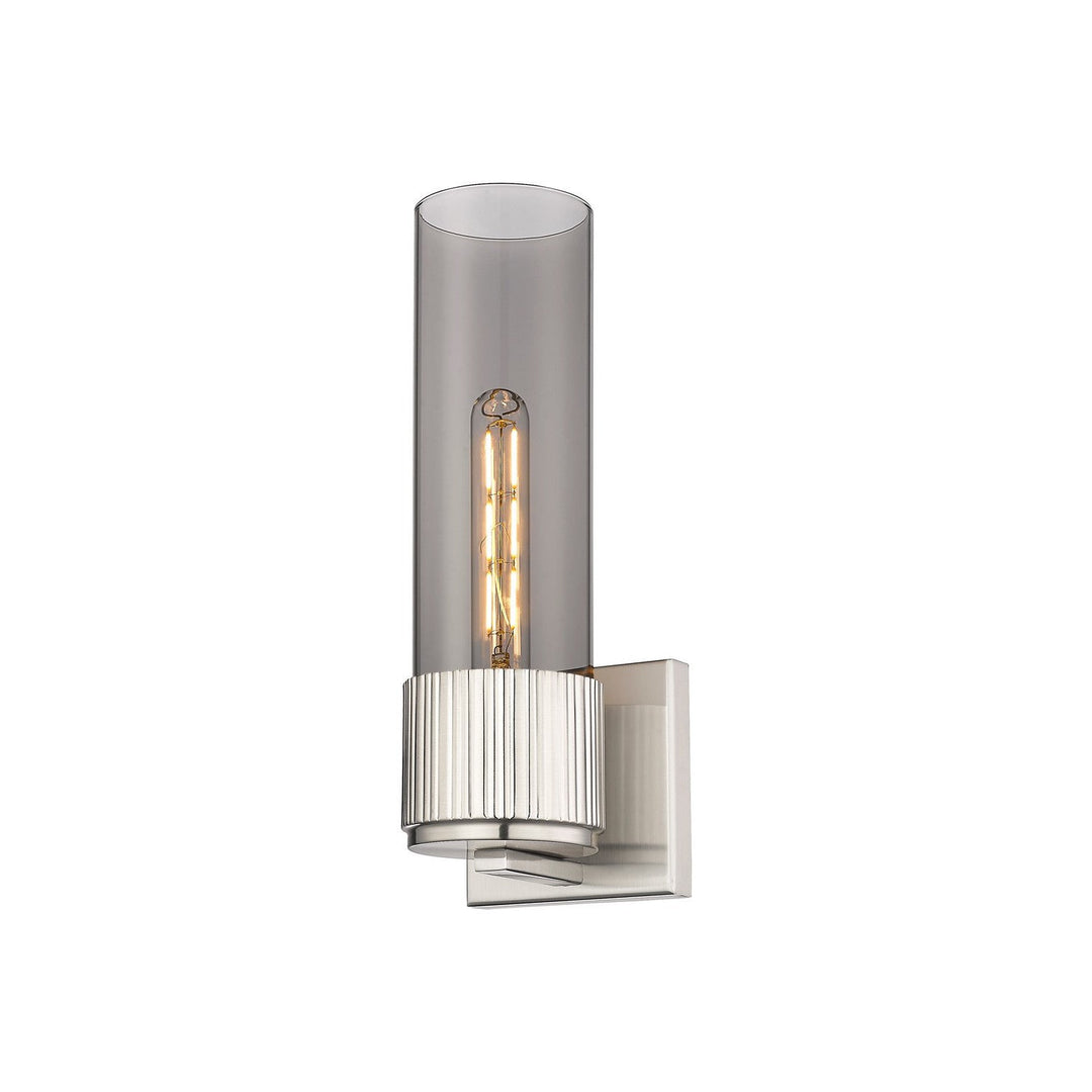 Innovations Downtown Urban 428-1W-PN-G428-12SM Wall Sconce Light - Polished Nickel