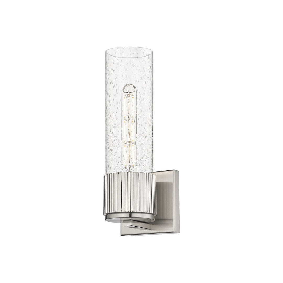 Innovations Downtown Urban 428-1W-SN-G428-12SDY Wall Sconce Light - Satin Nickel