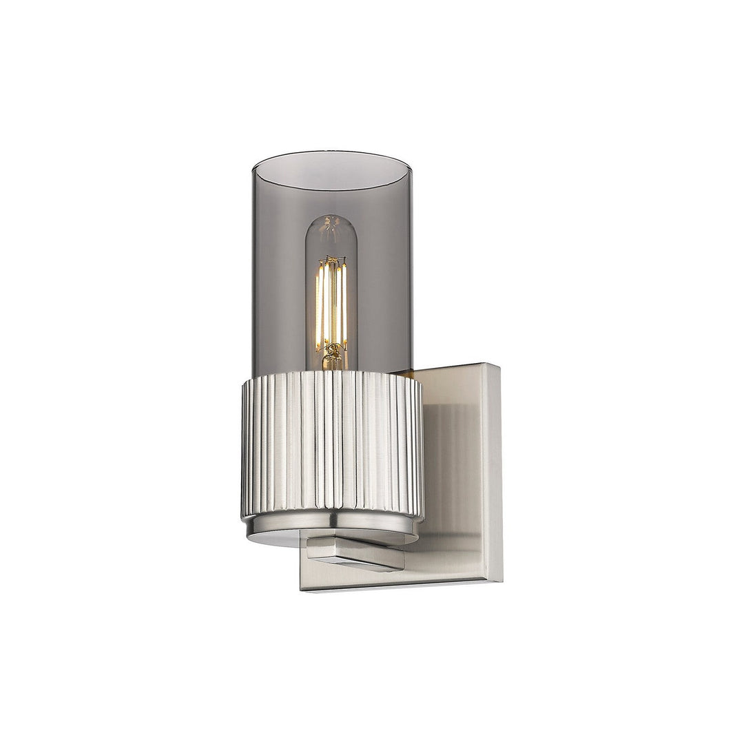 Innovations Downtown Urban 428-1W-SN-G428-7SM Wall Sconce Light - Satin Nickel