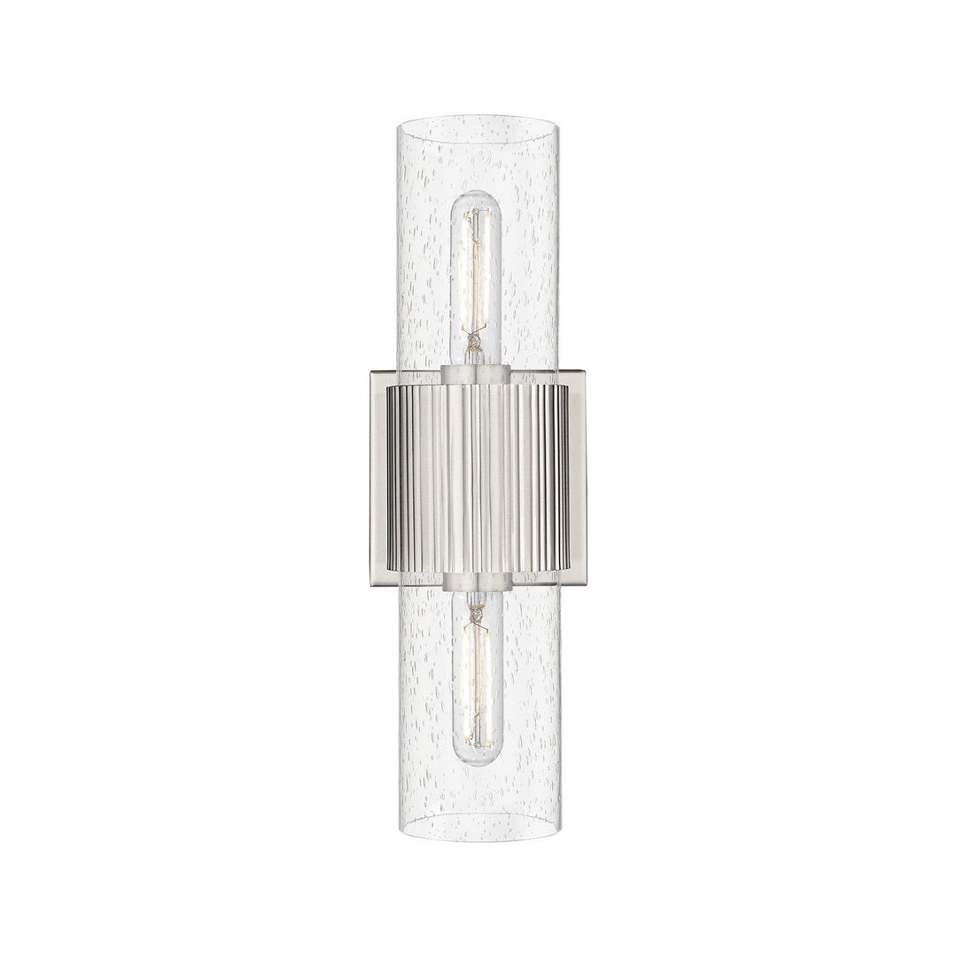 Innovations Downtown Urban 428-2WL-SN-G428-7SDY Bath Vanity Light 5 in. wide - Satin Nickel