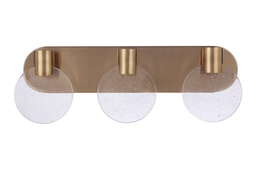 Craftmade Glisten 15122SB-LED Bath Vanity Light 22 in. wide - Satin Brass