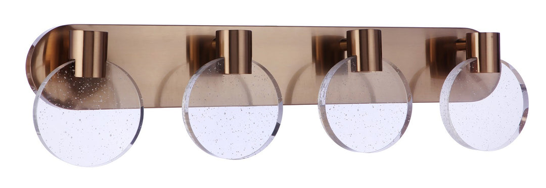 Craftmade Glisten 15130SB-LED Bath Vanity Light 30 in. wide - Satin Brass