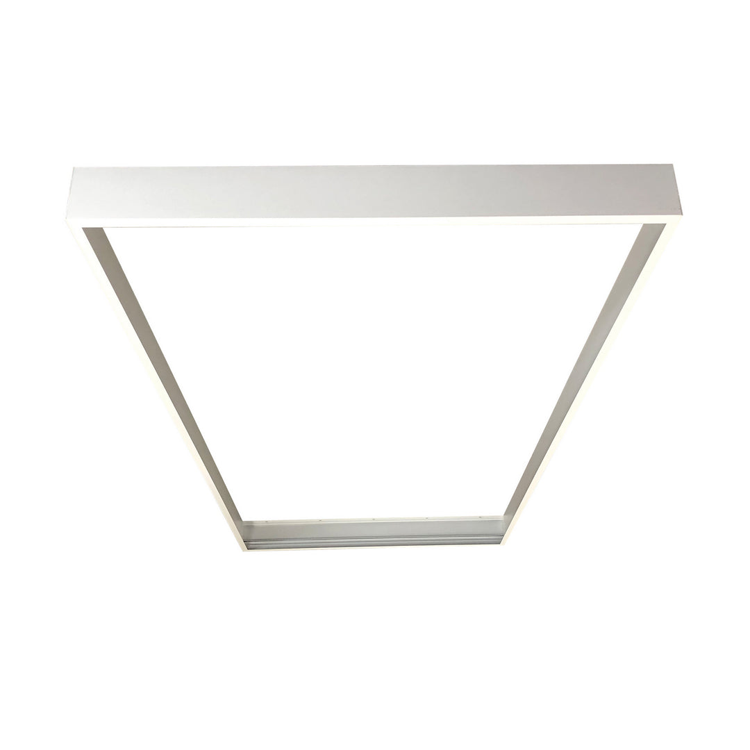 Nora Lighting NPDBL-24DFK/W Modern  Recessed Light White