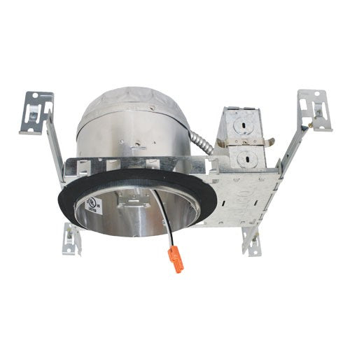 Elco Lighting EL560ICA  Ic Airtight Shallow New Construction Housing For Leds Recessed Light Pewter, Nickel, Silver