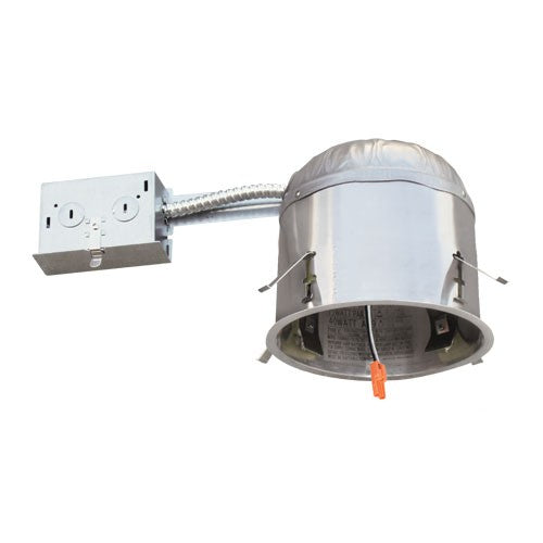 Elco Lighting EL560RICA  Ic Airtight Shallow Remodel Housing For Leds Recessed Light Pewter, Nickel, Silver