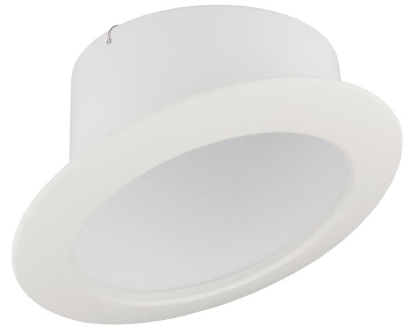 Elco Lighting EL617W  6" Sloped Reflector With Coil Springs Trim Recessed Light White