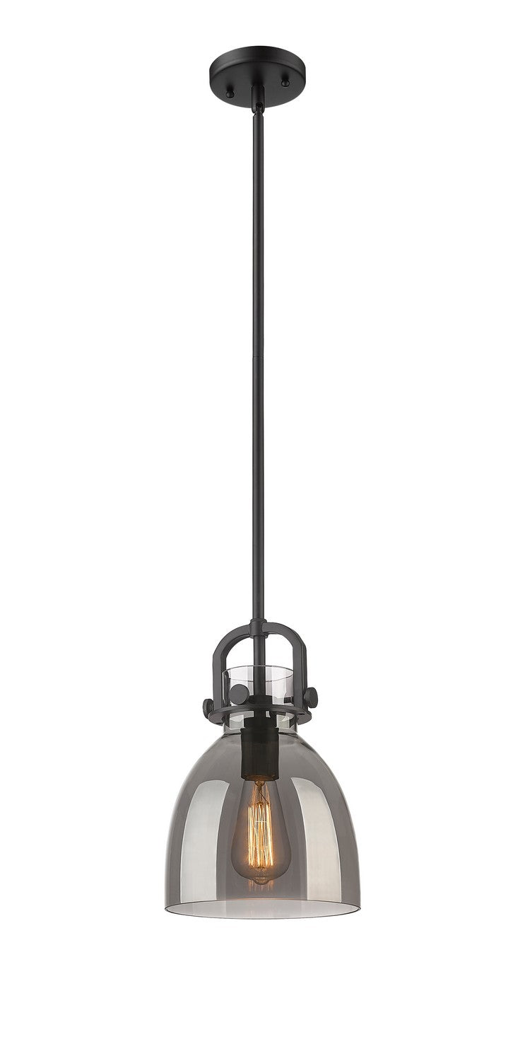 Innovations Downtown Urban 410-1SS-BK-G412-8SM Pendant Light - Matte Black