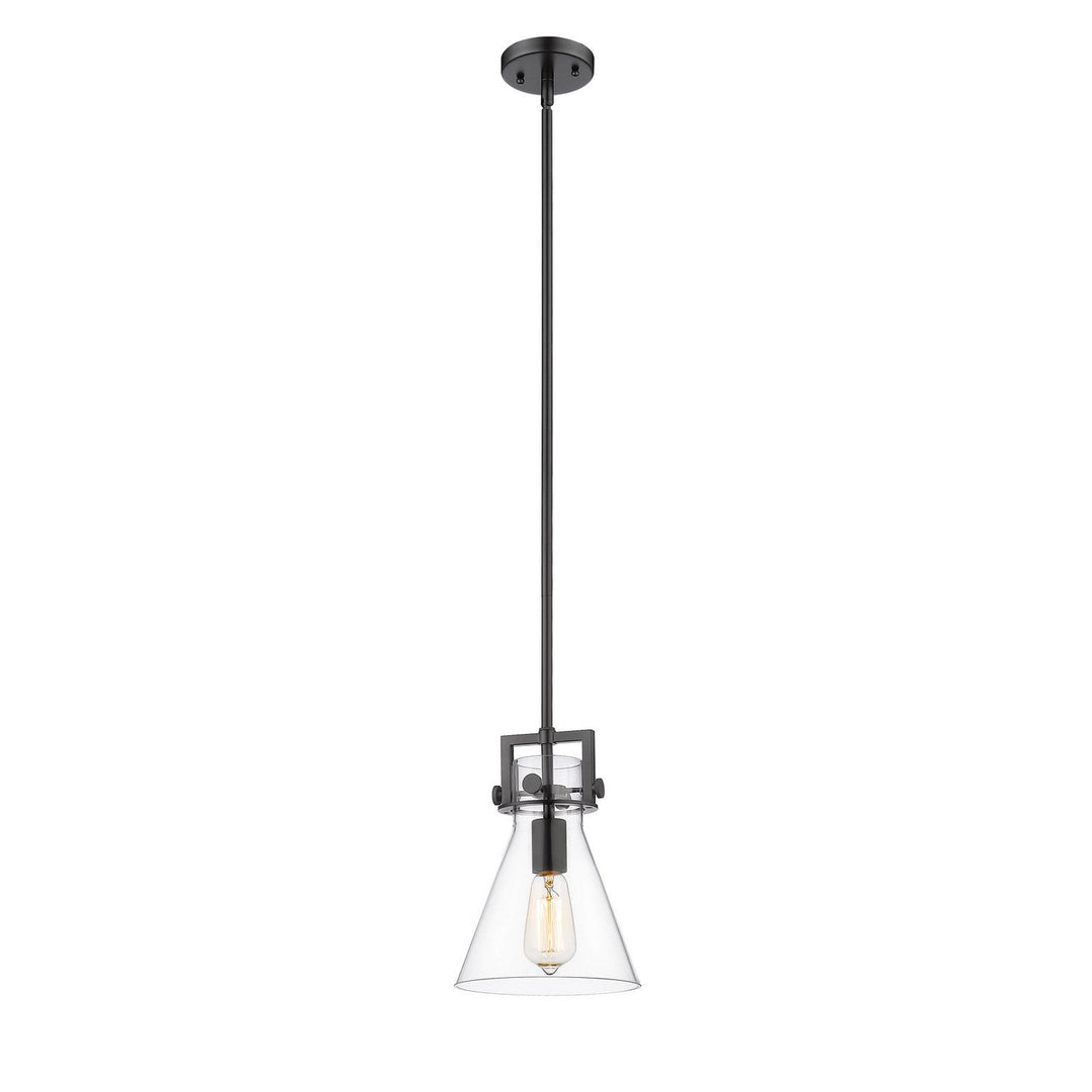 Innovations Downtown Urban 411-1SS-BK-G411-8CL Pendant Light - Matte Black