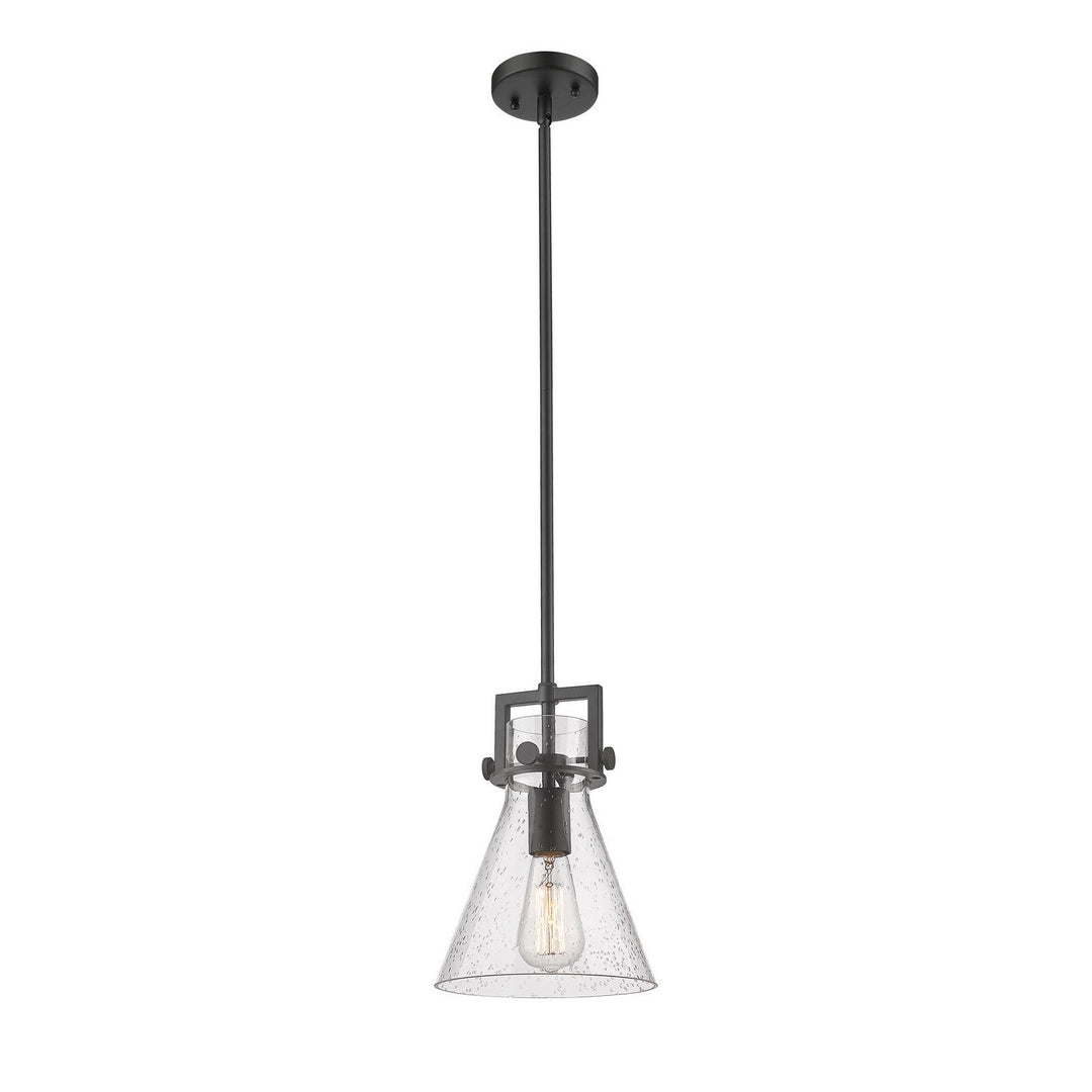 Innovations Downtown Urban 411-1SS-BK-G411-8SDY Pendant Light - Matte Black