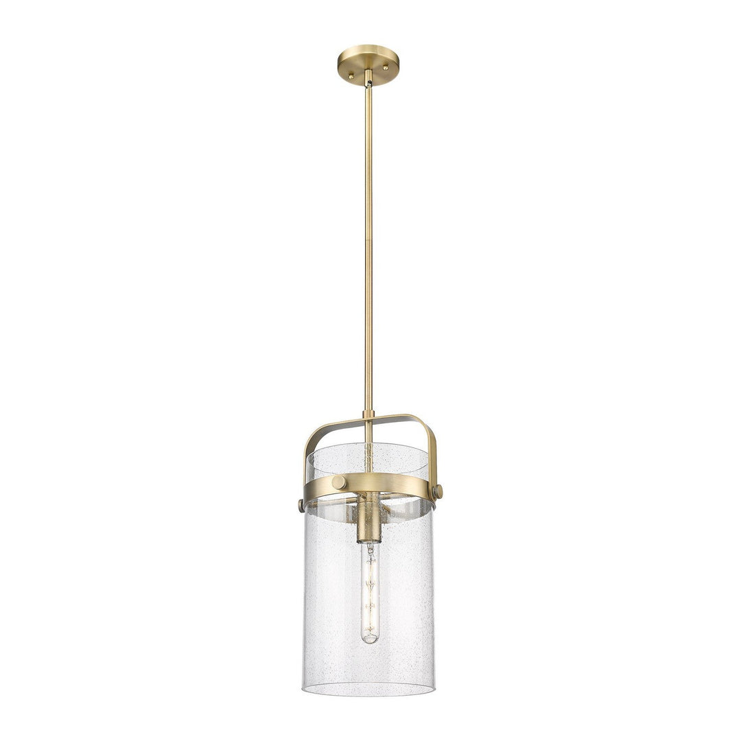 Innovations Downtown Urban 413-1SM-BB-G413-1S-8SDY Pendant Light - Brushed Brass