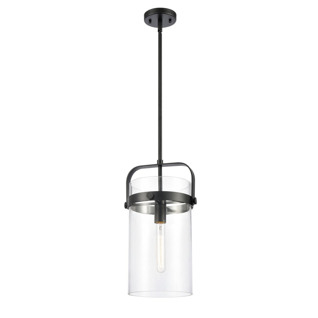 Innovations Downtown Urban 413-1SM-BK-G413-1S-8CL Pendant Light - Matte Black