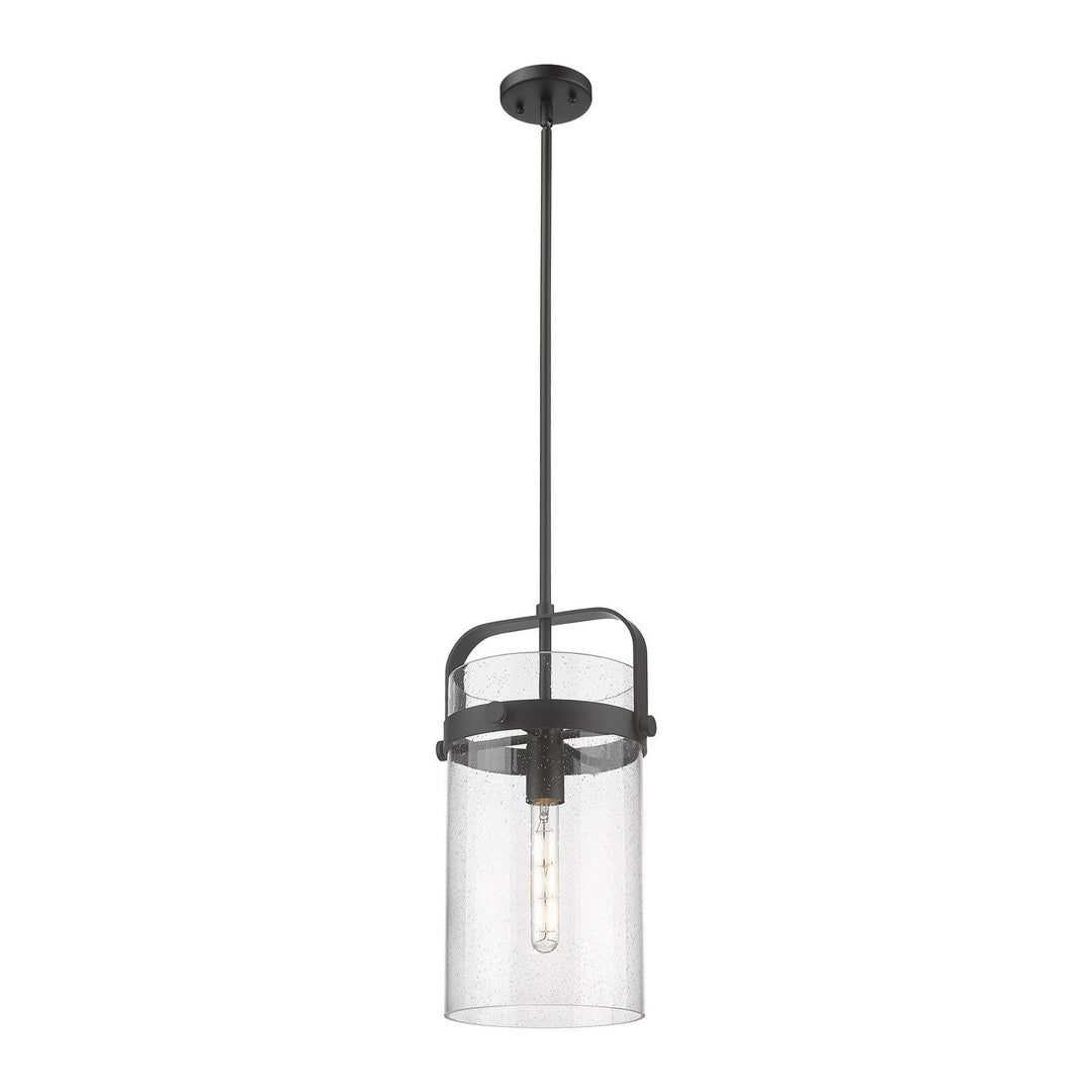 Innovations Downtown Urban 413-1SM-BK-G413-1S-8SDY Pendant Light - Matte Black