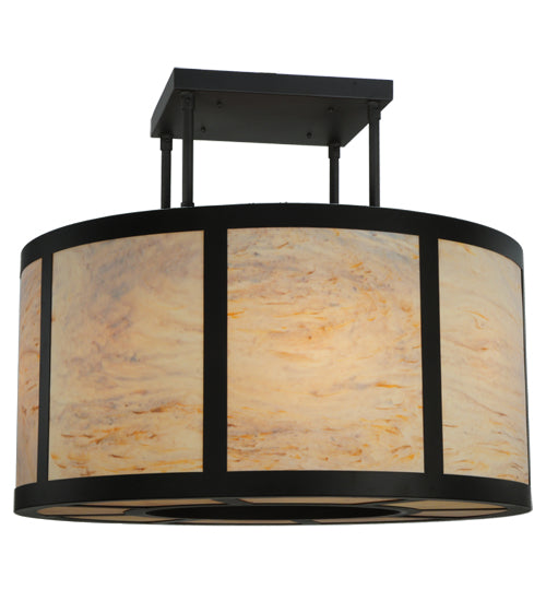 Meyda Tiffany Cilindro 133435 Ceiling Light - Custom,Oil Rubbed Bronze